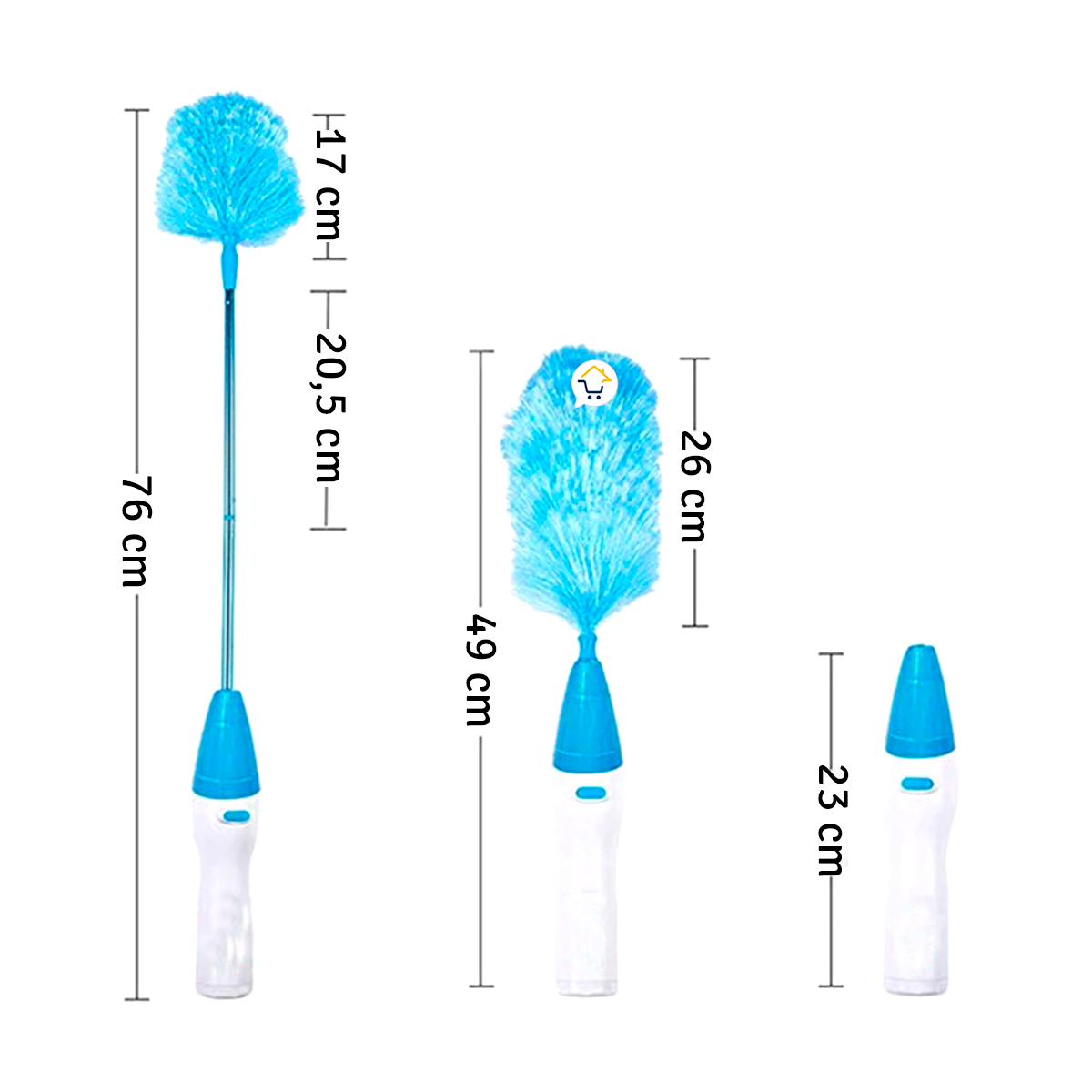 Sacudidor Recargable Plumero TWHR5